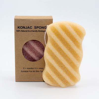 Esponja Konjac do corpo natural da lavagem