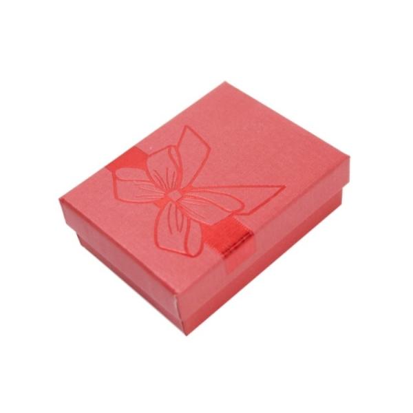 Caja de papel de joyería mini cuadrada para caja de joyería en CD