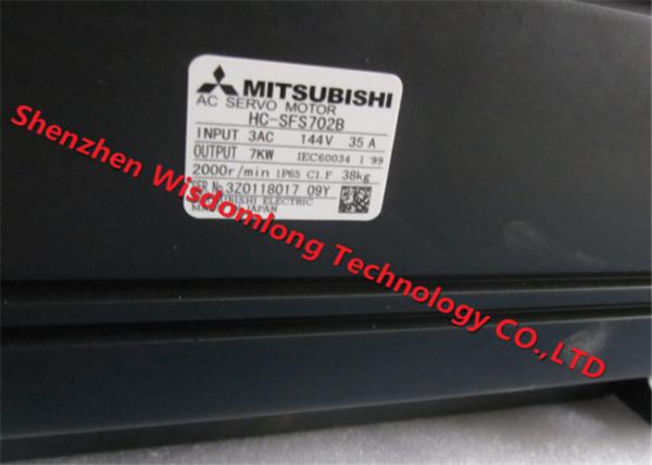 Alta velocidade industrial do servo motor HC-SFS702B de Mitsubishi 2000 RPM
