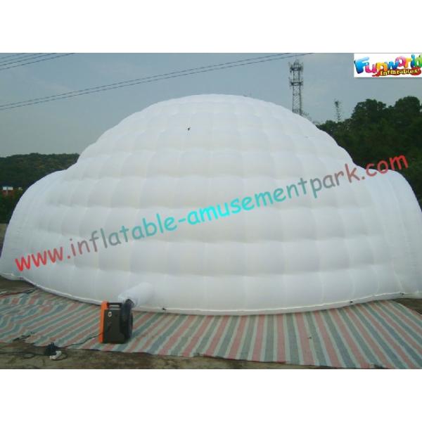 PVC Coated Nylon Inflatable Party Tent Customzied Dome For Exhibition