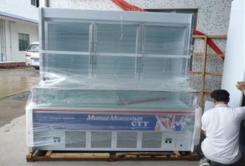 Двигатели двойника шкафа замораживателя комбинации R134a для магазина