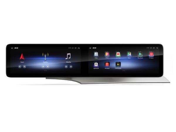 12.3''+12.3'' Screen Interactive Dual-Screen For Mercedes Benz C Class C205 W205 S205 C253 C180 C200 C220 C250 C260 C280 C300 C350 C400 C450 C43AMG C63AMG 2015-2020 GLC X253 2016-2022