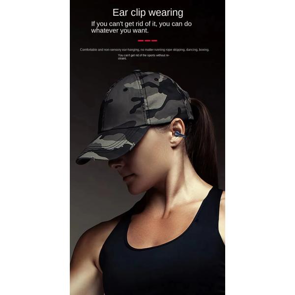 Зажим на шлемофоне Mic анти- потерянной костной проводимости наушников Bluetooth спорт беспроводном говоря