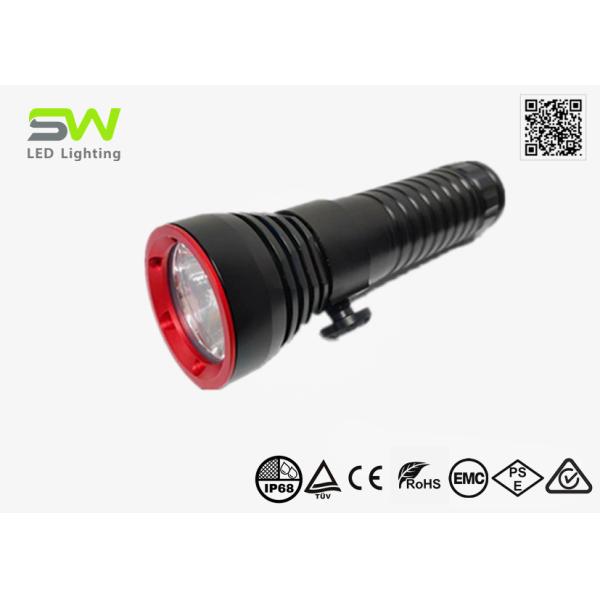 Underwater 100M 1500 Lumens Diving Flashlight Rechargeable 26650 Battery