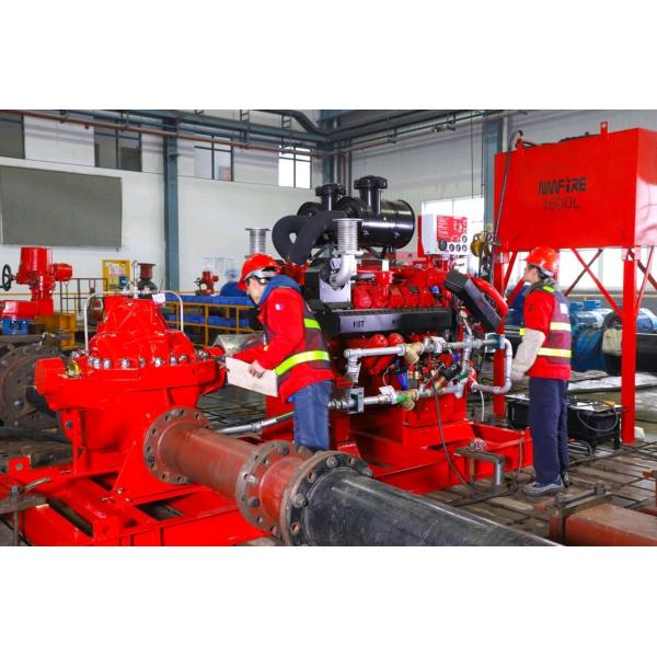 2000GPM Дизельный двигатель Centrifugal Split Case Fire Pump горизонтальный насос с разделенным корпусом