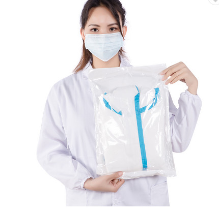 Type 5/6 Disposable Medical Protective Clothing Disposable Coverall Suit GB15979-2002