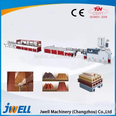 Linha de formação de espuma quente da extrusão do parafuso do PVC WPC da venda de Jwell única