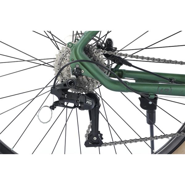 30.5 дюймов Горный велосипед Алюминиевая сплав Рамка 18 скоростных передач Механический дисковый тормоз