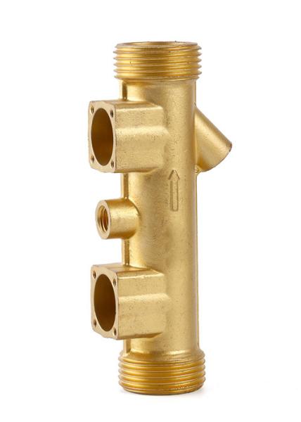Weatherproof Brass Tube Fitting Air Brake Nontoxic Multipurpose