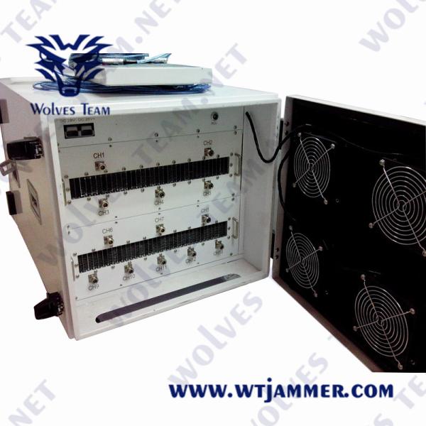 DDS Convoy Military RF Signal IED Bomb Jammer 5G 3600MHz