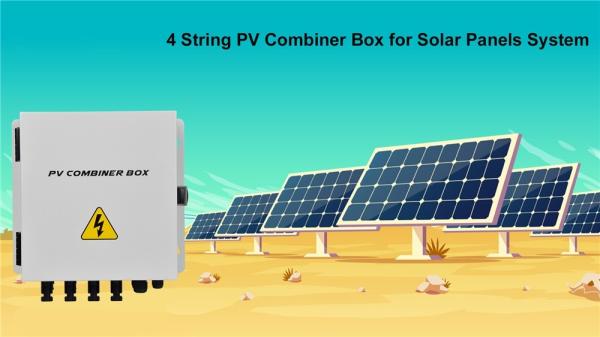 20 in 2out 1000vac Waterproof Qibu 1kw 2kw 3kw 5kw 10kw Input Pv High Quality Solar Combiner Box with 10A Rated Current Fuse