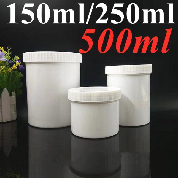 Cosmetic Packaging Skincare Size Color Customization 150g 250g 500g PP Cosmetic plastic jar Refillable Cosmetic jar