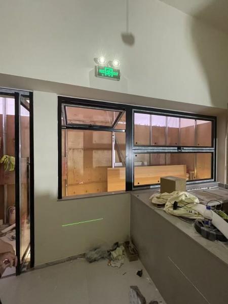 folding window aluminum balcony vertucal