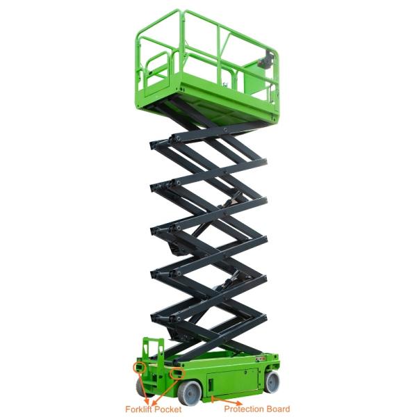 Electric Aerial Work Platform Self Propelled Scissor Lift Table