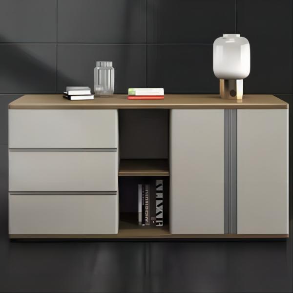 Light Luxury Wind Entry Door Modern Simple Storage Partition Office Furniture Tea Water Cabinet