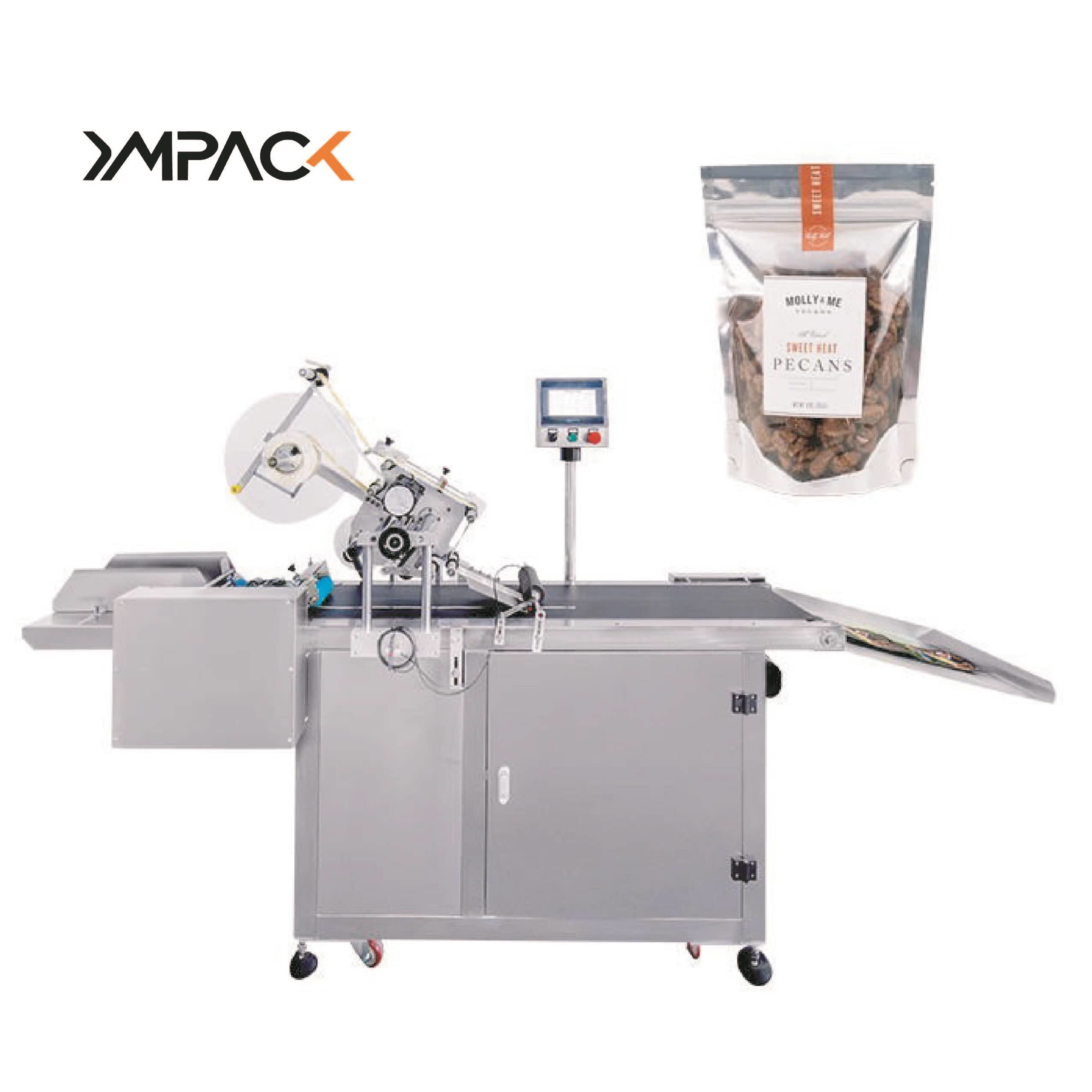 YM210D Flat Surface Labeling Machine Automatic Box Labeling Machine for Food and Daily Necessities Flat Label Applicator
