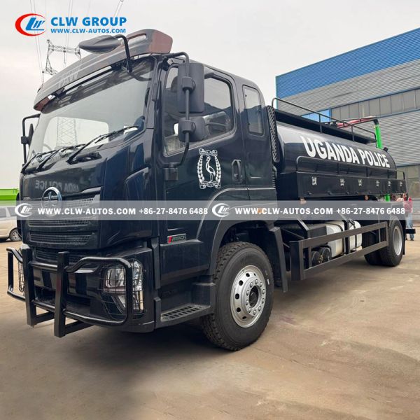 FAW 10CBM Fecal Vacuum Suction Truck with 260HP Engine and SK-12 Water Ring Pump for Heavy-Duty Waste Management