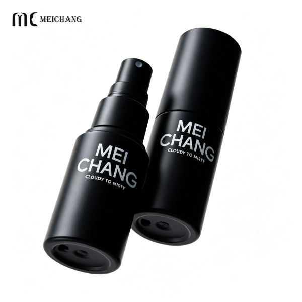 PCR Refillable Ultra-Fine Mist Setting Spray Bottle – Leak-Proof, Non-Clogging, Light-Protective Cosmetic Packaging(MC-280-1)
