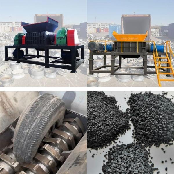 Get a Full Refund within 30 Days for MCS-1000 Waste Rubber Tyre Shredder Machine