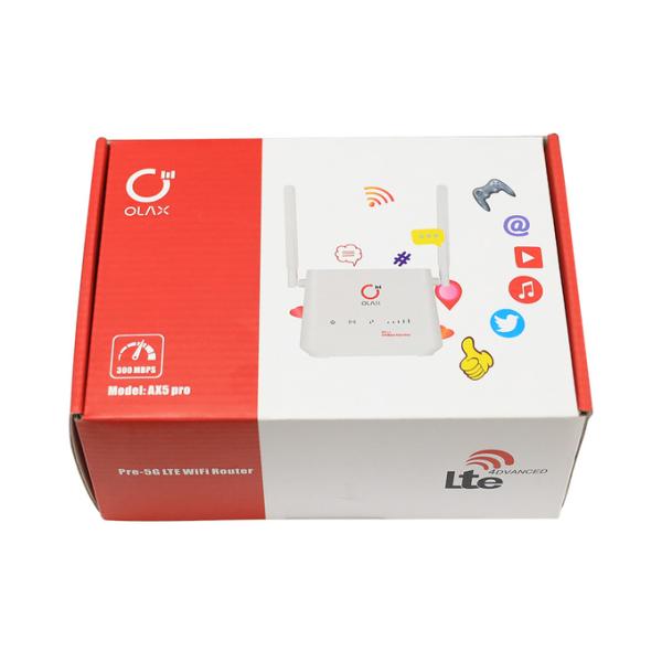 маршрутизатор 150Mbps CPE беспроводной LTE 4G WiFi крытый с антенной B28 OLAX AX5 Pro