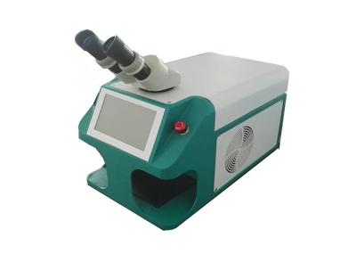 microscópio de alumínio da máquina de soldadura do laser 80J com 7 polegadas de tela