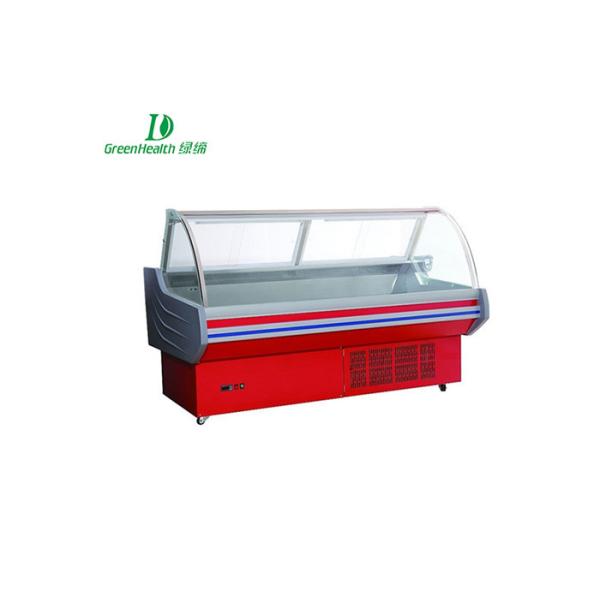 Мясная лавка 2 мяса гастронома дисплея холодильника метра цвета витрины красного