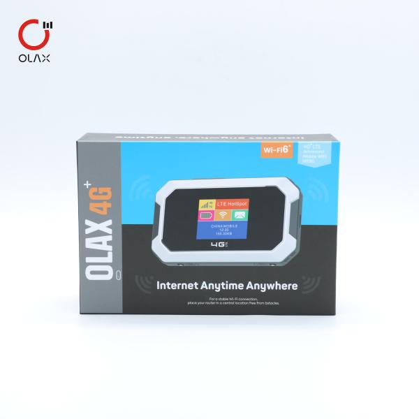 OLAX MT80 Unlocked WiFi 6 Router Wireless Network 3g 4g LTE Esim Customizable Mobile Long Range WiFi Router With Sim Card Slot