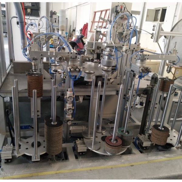 14mm-22mm Flap Disc Manufacturing Machine 380V Customized