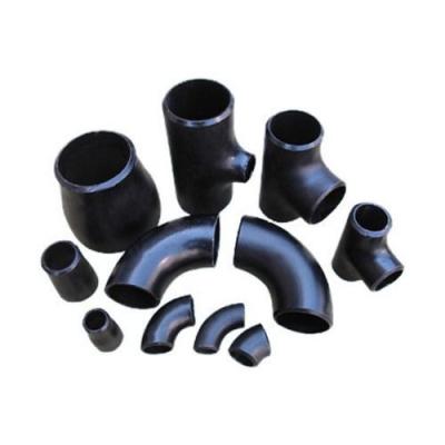 ASTM 234 Butt Weld Tube Fittings Alloy Steel Pipe Fittings Black Color
