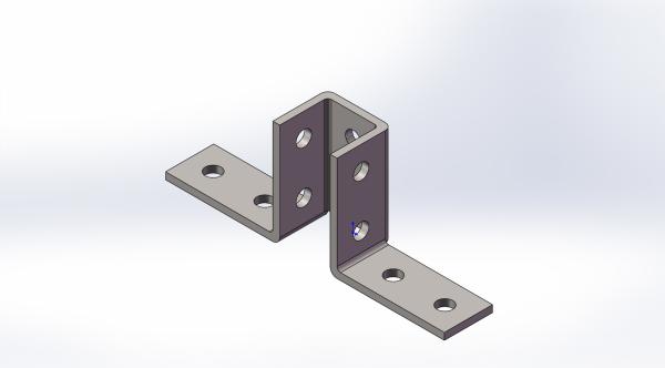 Os encaixes Unistrut elétricos do canal do entalhe galvanizaram bases de aço inoxidável do cargo