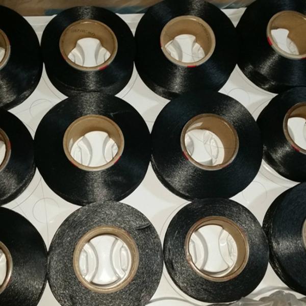 2017 A Grade Black Spandex Yarn 40D For Covered Yarn In Elastic Feature