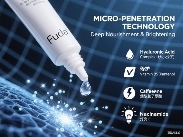 B5 El suero para ojos de ácido hialurónico multimolecular hidrata profundamente y reduce las líneas secas