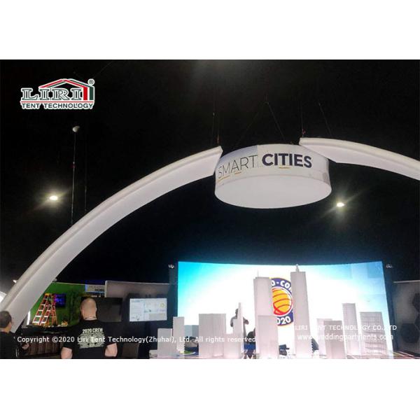 Waterproof Steel Frame Geodesic Dome Tents For Restaurant Events