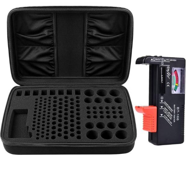 Eco Friendly EVA Waterproof Tool Case 13x9x3.75 Inch For AA Battery