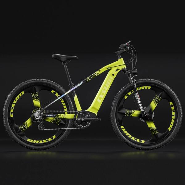 US EU STOCK 500w Mountain Electric Bikes 29 Inch Wheels 48v 14Ah Integrated Motor Cysm M520