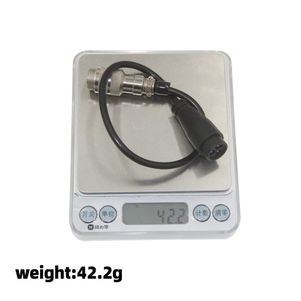 3 Pin 13.6inch Waterproof Male Female Electric Scooter Cable Scooter Spare Parts