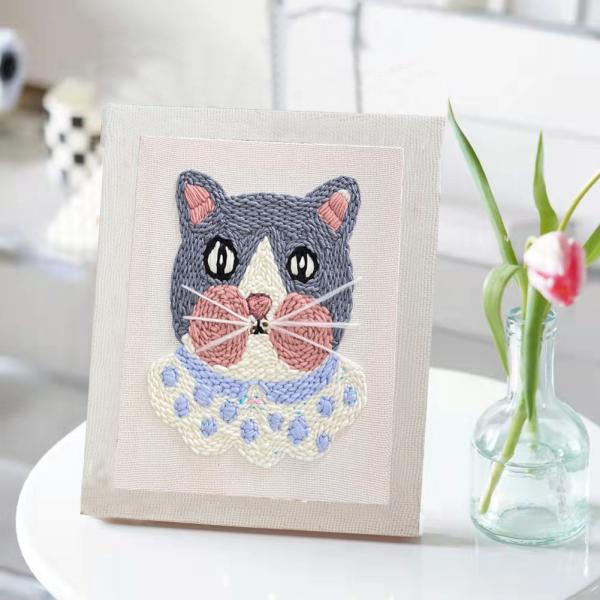 Семь изделий из молока, хлопка, кошки, иглы для начинающих.