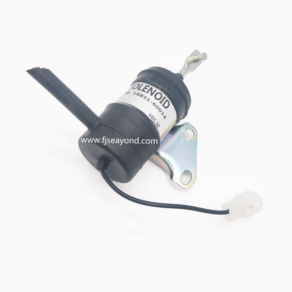 Fuel Stop Solenoid 16851-60014 For Mower RTV RTV900 Tractor Excavator