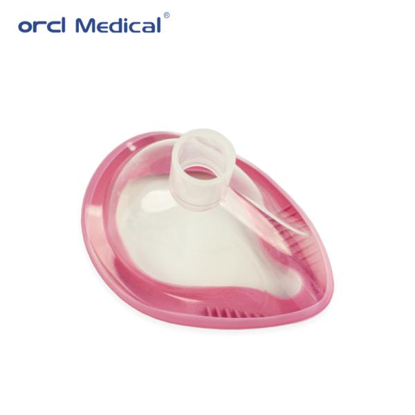 Producto de consumo médico de consumo desechable estéril fácil máscara de anestesia sin látex máscara de anestesia para evitar reacciones alérgicas