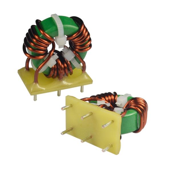 custom manufacturer 100uH 200A 6 pins thd toroid ferrite core three phase filter  high frequency common mode choke inductor