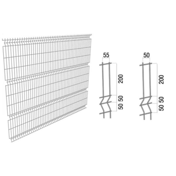 4mm Welded Wire Mesh Panels Home Decorative Metal 3d Bending Curved