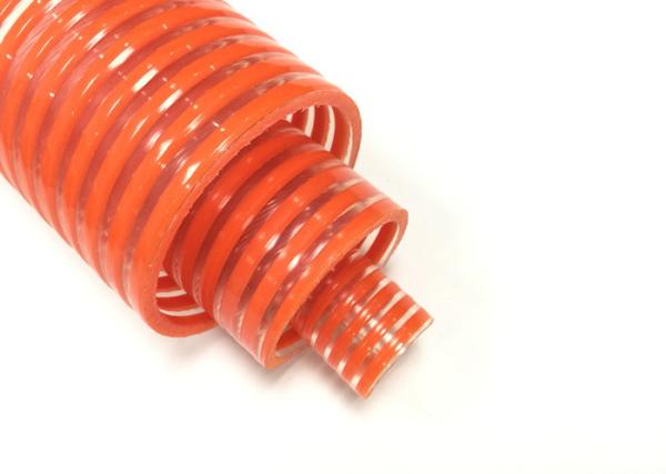 Heavy Duty PVC Suction Hose , PVC Helix Hose Abrasion Resistant For Water / Oil / Pump