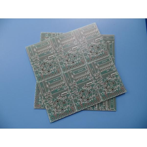 RoHS materials FR4 substrate Single Sided PCB Lead free For Transformer