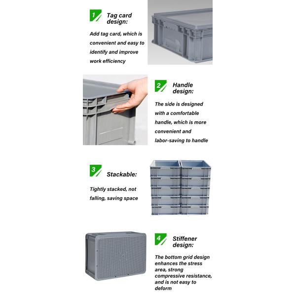 Logistic Eu Turnover Box Sale Plastic Storage Boxes
