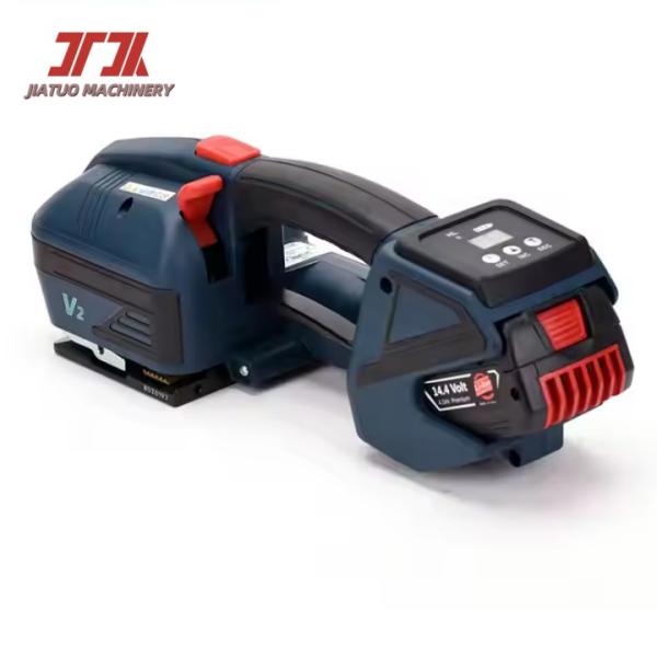 Wireless 13-19mm PET Plastic Handheld Strapping Machine Semi Automatic With Bosch Battery