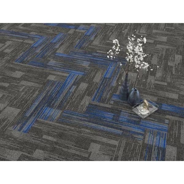 Commercial Office Nylon Carpet Tiles with PVC Backing Heavy Duty and Easy to Install