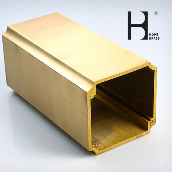 ISO9001 Anti Corrosion Brushed Brass Handrail For Staircase