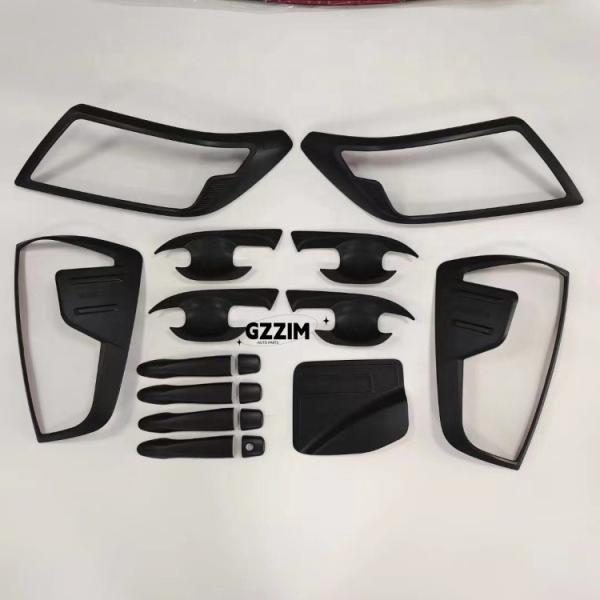 Portão Manopla Bowl Tail Light Cover Kit Corpo Acessórios Externos de Carro Para Nissan Navara 2021