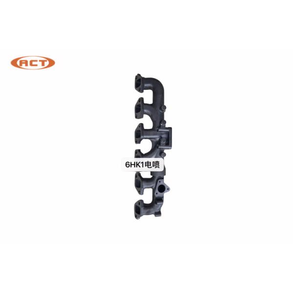 STD Size Mechanical Excavator Pipe Fittings 6HK1 EFI Exhaust Manifold