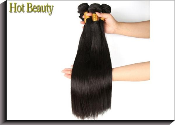 Brazilian Straight Grade 7A Virgin Hair 1PC Remy Human Hair Extension